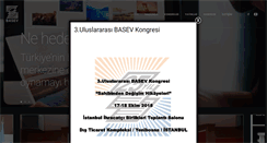 Desktop Screenshot of basev.org.tr